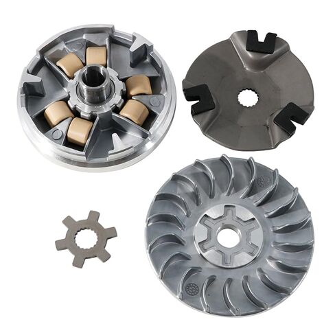 Driven Clutch Assembly Kit OEM: 22102-116-000 (Pulley), OEM: 22103-116-00F (Variator) for Adly ATV 50 RS XXL AC, for Adly ATV Supercross 50 XXL AC 2008-2011, GTA 50 Mofa in Saudi Arabia