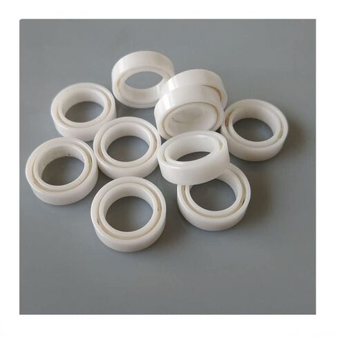 10Pcs MR128 8x12x3.5mm Full Ceramic Ball Bearing for Fishing Reel ABEC-9 MR128/678 CB Bearings Accessories in Saudi Arabia