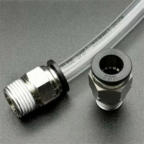 PC Pneumatic Quick Connector N1/8 N1/4 N3/8 N1/2 Thread British Pipe 5/32 1/4 5/16 3/8 1/2 Hose 1Pcs(PC 1l4-N04(NPT1l2)) in Saudi Arabia