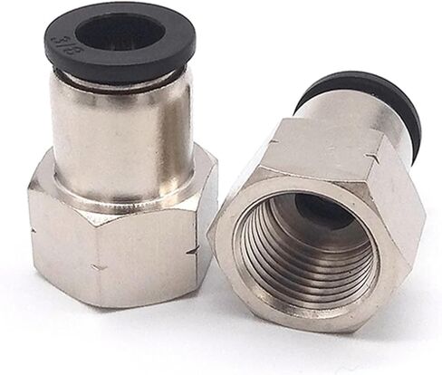 PCF Pneumatic Quick Connector N1/8 "N1/4" N3/8 "N1/2" Straight Internal Pipe Hose 5/32 1/4 5/16 3/8 1/2 1Pcs(PCF 1l2-N02(NPT1l4)) in Saudi Arabia