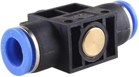 HVFF Pneumatic Quick Connector Hose Manual Valve Switch Controller PU 4 6 8 10 12mm 1Pcs(HVFF-6) in Saudi Arabia