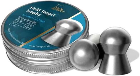 H&N Sport Field Target Trophy Airgun Pellets - 5,54 mm / .22 Cal. - 250 in Kuwait