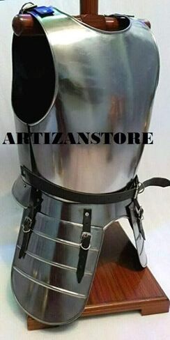 ARTIZANSTORE Medieval Steel Breast Plate Knight Armor Medieval Collectible Armor Costume Halloween Costume Decorative Gift Replica in Saudi Arabia