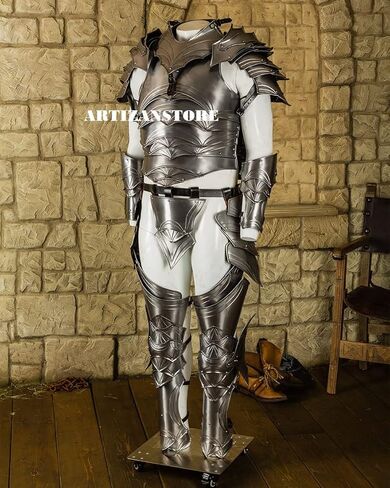 ARTIZANSTORE Medieval Knight ~ Suit of Armor Dragomir Armour Blank Large Armour Halloween Costume in Saudi Arabia