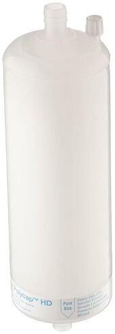 Whatman 2813 Polycap HD 150 Polypropylene Capsule Filter with 1/2 HB Inlet and Outlet, 60 psi Maximum Pressure, 10.0 Micron (Pack of 5) in Saudi Arabia
