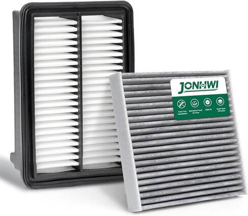 Engine & Cabin Air Filter with Activated Carbon Kit CF11182 CA12050 Fit for 2016-2023 Civic in Saudi Arabia