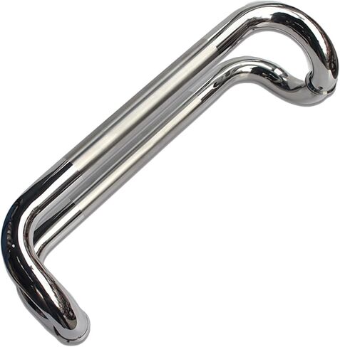 Push and Pull Shower Door Handle, Door Knobs Grab Bar for Shower Enclosures, Stainless Steel Polished Finish, Replacement Bathroom Glass Door Handle for Glass Door Shower Enclosure in Saudi Arabia