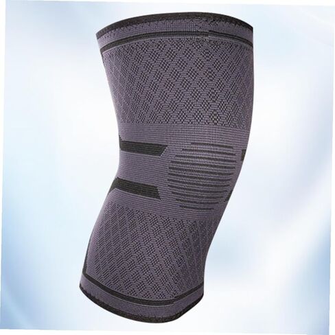 NOLITOY Knee Sleeves for Men Women Sports Protective Gear Compression Elastic Leg Brace for Running Cycling Yoga Grey Xl in Saudi Arabia