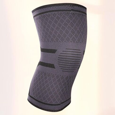 NOLITOY Knee Sleeves for Men Women Sports Protective Gear Compression Elastic Leg Brace for Running Cycling Yoga Grey Xl in Saudi Arabia