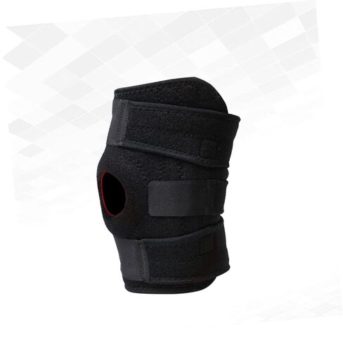 4-Spring Sports Knee Pads Large Anti-Slip Support Brace Breathable Knee Protector for Mountaineering 23 * 57.5CM Suitable for Weights Over 75KG in Saudi Arabia