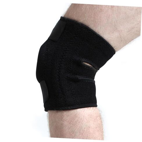 4-Spring Sports Knee Pads Large Anti-Slip Support Brace Breathable Knee Protector for Mountaineering 23 * 57.5CM Suitable for Weights Over 75KG in Saudi Arabia