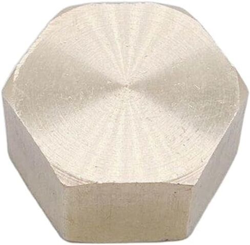 Brass 1/8-1 inch BSP Female Thread Hex Head Pipe Cap(1) in Saudi Arabia
