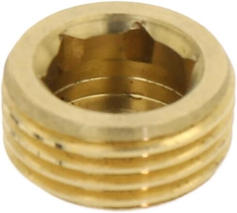 Brass Pipe Hex Head End Cap Fitting Male Thread 1/8"-1"(Male,1 PCS-1/8") in Kuwait