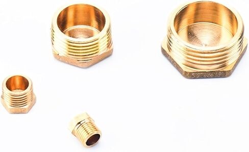 Brass External Hex Head BSP Male Thread Pipe End Cap Fitting 1/8" to 1"(3/8 Inch) in Saudi Arabia
