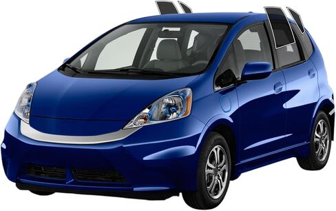 Precut Windows Tint Film All Sides Cars Sun Blocking Protection Privacy Anti Shatter Glass 2 Ply Film Any Tint Shade kit for Honda Fit 2009-2014 in Kuwait