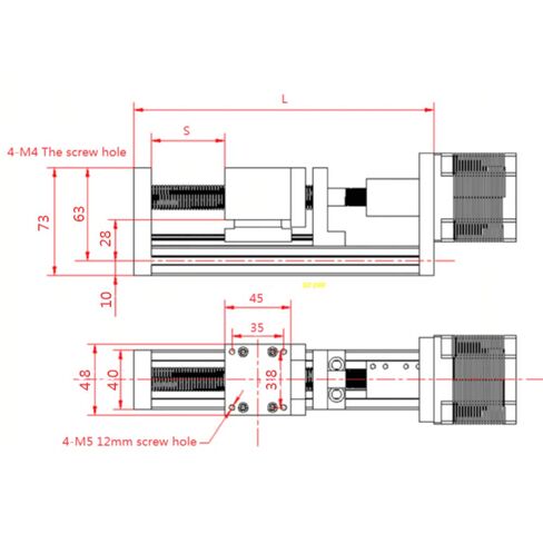 مشغل الحركة الخطية اليدوي 200 مم، أداة نائب الفك المتوازي، طاولة منزلقة، كرة لولبية، طاولة منزلق متقاطع، GDAE10، وحدة السكتة الدماغية، دليل السكك الحديدية، طحن برغي طحن باستخدام الحاسب الآلي، دقة 0.002 in Kuwait