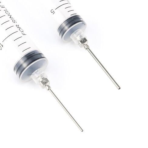 12 قطعة إبرة توزيع 1.5 بوصة صناعية من الفولاذ المقاوم للصدأ إبرة حادة طبية لملء السائل الإلكتروني والحبر والمزامنة 8G، 10G، 12G، 14G، 16G، 18G in Kuwait