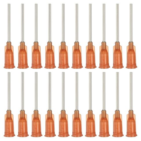 PATIKIL 19Ga Dispensing Needles, 102PCS 1 Inch Industrial Blunt Tip Dispensing Needle Tips with Luer Lock Needle for Refilling Liquid Inks Adhesive Glue Oil,Black in Saudi Arabia