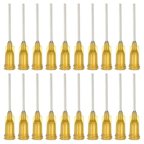 PATIKIL 19Ga Dispensing Needles, 102PCS 1 Inch Industrial Blunt Tip Dispensing Needle Tips with Luer Lock Needle for Refilling Liquid Inks Adhesive Glue Oil,Black in Saudi Arabia