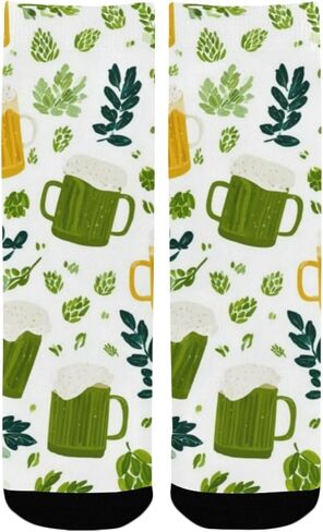 جوارب Garden Beer Art للتنزه سيرًا على الأقدام - جوارب شتوية حرارية سميكة دافئة للأطفال الصغار للأولاد والبنات للمدرسة، والارتداء اليومي والأنشطة الخارجية in Kuwait