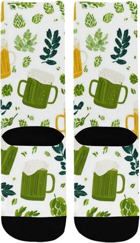 جوارب Garden Beer Art للتنزه سيرًا على الأقدام - جوارب شتوية حرارية سميكة دافئة للأطفال الصغار للأولاد والبنات للمدرسة، والارتداء اليومي والأنشطة الخارجية in Kuwait