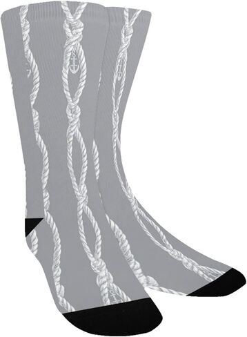 جوارب التنزه سيرًا على الأقدام من Minimalist Nautical Vibe - جوارب شتوية سميكة دافئة للأولاد والبنات الصغار للمدرسة، والارتداء اليومي والأنشطة الخارجية in Kuwait