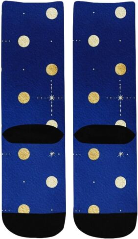 جوارب Starry Night Vibe للمشي لمسافات طويلة - جوارب شتوية حرارية سميكة دافئة للأطفال الصغار للأولاد والبنات للمدرسة، والارتداء اليومي والأنشطة الخارجية in Kuwait