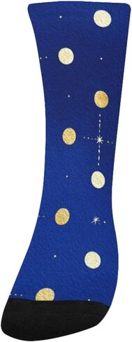 جوارب Starry Night Vibe للمشي لمسافات طويلة - جوارب شتوية حرارية سميكة دافئة للأطفال الصغار للأولاد والبنات للمدرسة، والارتداء اليومي والأنشطة الخارجية in Kuwait