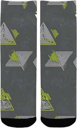 جوارب المشي لمسافات طويلة ذات الفن العصاري الحديث - جوارب شتوية حرارية سميكة دافئة للأولاد والبنات الصغار للمدرسة، والارتداء اليومي والأنشطة الخارجية in Kuwait