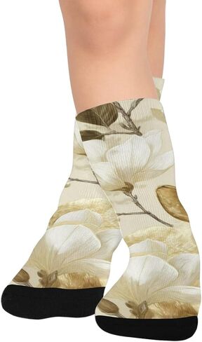 جوارب Gilded Spring Bloom للتنزه سيرًا على الأقدام - جوارب شتوية حرارية سميكة دافئة للأطفال الصغار للأولاد والبنات للمدرسة، والارتداء اليومي والأنشطة الخارجية in Kuwait