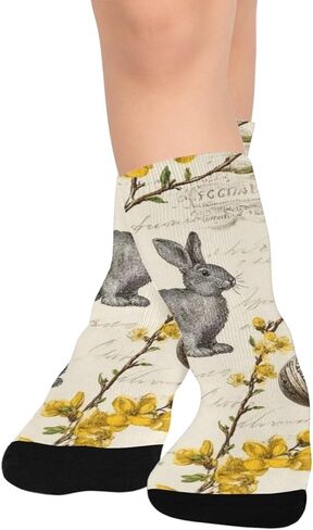 جوارب المشي لمسافات طويلة لرسم عيد الفصح - جوارب شتوية سميكة دافئة للأولاد والبنات الصغار للمدرسة، والارتداء اليومي والأنشطة الخارجية in Kuwait