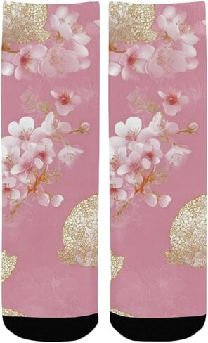 جوارب المشي لمسافات طويلة من الدانتيل الوردي على شكل أرنب بلوم - جوارب شتوية حرارية سميكة دافئة للأولاد والبنات للمدرسة، والارتداء اليومي والأنشطة الخارجية in Kuwait