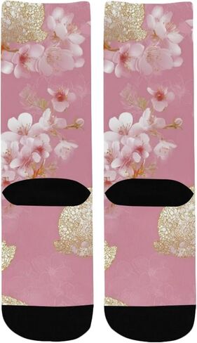 جوارب المشي لمسافات طويلة من الدانتيل الوردي على شكل أرنب بلوم - جوارب شتوية حرارية سميكة دافئة للأولاد والبنات للمدرسة، والارتداء اليومي والأنشطة الخارجية in Kuwait