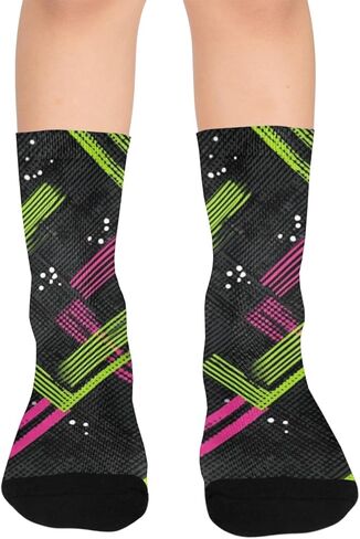 جوارب ريترو بوب فيبي جرين للمشي لمسافات طويلة - جوارب شتوية حرارية سميكة دافئة للأطفال الصغار للأولاد والبنات للمدرسة، والارتداء اليومي والأنشطة الخارجية in Kuwait