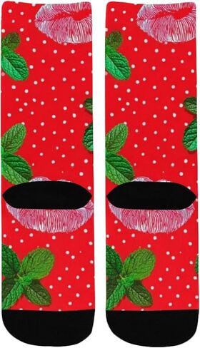 جوارب المشي لمسافات طويلة باللون الأحمر الشفاه - جوارب شتوية حرارية سميكة دافئة للأطفال الصغار للأولاد والبنات للمدرسة، والارتداء اليومي والأنشطة الخارجية in Kuwait