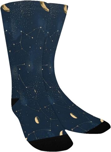 جوارب Golden Moonfall داكنة للمشي لمسافات طويلة - جوارب شتوية حرارية سميكة دافئة للأولاد والبنات الصغار للمدرسة، والارتداء اليومي والأنشطة الخارجية in Kuwait