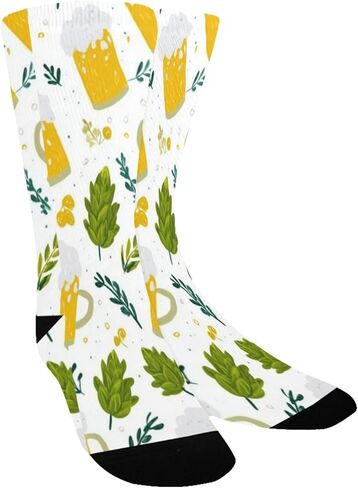 جوارب المشي لمسافات طويلة على شكل أوراق البيرة الطازجة - جوارب شتوية حرارية سميكة دافئة للأولاد والبنات الصغار للمدرسة، والارتداء اليومي والأنشطة الخارجية in Kuwait