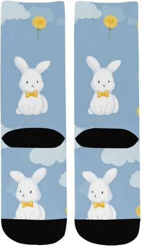 جوارب Bunny Cloud للمشي لمسافات طويلة - جوارب شتوية حرارية سميكة دافئة للأطفال الصغار للأولاد والبنات للمدرسة، والارتداء اليومي والأنشطة الخارجية in Kuwait