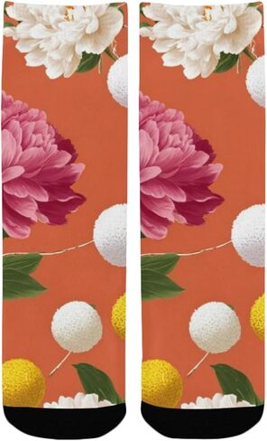 جوارب الفاوانيا بوم بوم للمشي لمسافات طويلة - جوارب شتوية حرارية سميكة دافئة للأولاد والبنات للمدرسة، والارتداء اليومي والأنشطة الخارجية in Kuwait