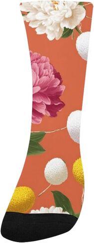 جوارب الفاوانيا بوم بوم للمشي لمسافات طويلة - جوارب شتوية حرارية سميكة دافئة للأولاد والبنات للمدرسة، والارتداء اليومي والأنشطة الخارجية in Kuwait