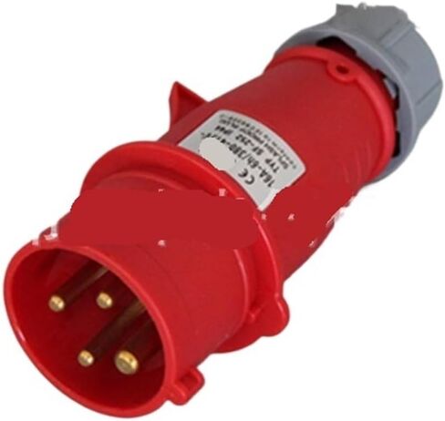 قابس مقاوم للماء صناعي مقاوم للهب IP44 4P/16A SFK-252 in Saudi Arabia