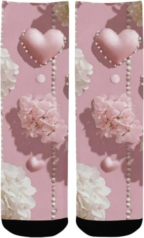 جوارب Blossom Pink Bows للتنزه سيرًا على الأقدام - جوارب شتوية حرارية سميكة دافئة للأطفال الصغار للأولاد والبنات للمدرسة، والارتداء اليومي والأنشطة الخارجية in Kuwait