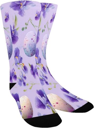 جوارب المشي لمسافات طويلة بألوان مائية لعيد الفصح - جوارب شتوية حرارية سميكة دافئة للأولاد والبنات الصغار للمدرسة، والارتداء اليومي والأنشطة الخارجية in Kuwait