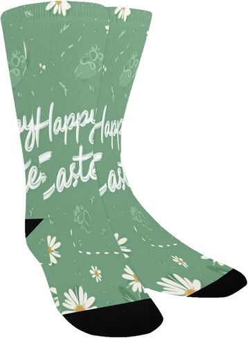جوارب المشي لمسافات طويلة على شكل بيضة عيد الفصح من Green Daisy - جوارب شتوية سميكة دافئة للأولاد والبنات الصغار للمدرسة، والارتداء اليومي والأنشطة الخارجية in Kuwait