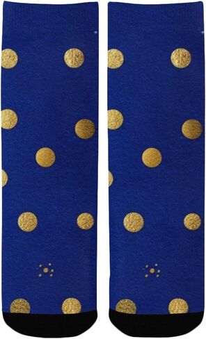 جوارب فاخرة للمشي لمسافات طويلة بطبعة منقطة - جوارب شتوية حرارية سميكة دافئة للأطفال الصغار للأولاد والبنات للمدرسة، والارتداء اليومي والأنشطة الخارجية in Kuwait