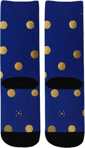 جوارب فاخرة للمشي لمسافات طويلة بطبعة منقطة - جوارب شتوية حرارية سميكة دافئة للأطفال الصغار للأولاد والبنات للمدرسة، والارتداء اليومي والأنشطة الخارجية in Kuwait