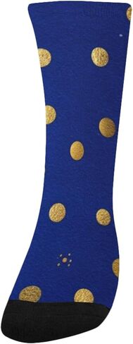 جوارب فاخرة للمشي لمسافات طويلة بطبعة منقطة - جوارب شتوية حرارية سميكة دافئة للأطفال الصغار للأولاد والبنات للمدرسة، والارتداء اليومي والأنشطة الخارجية in Kuwait