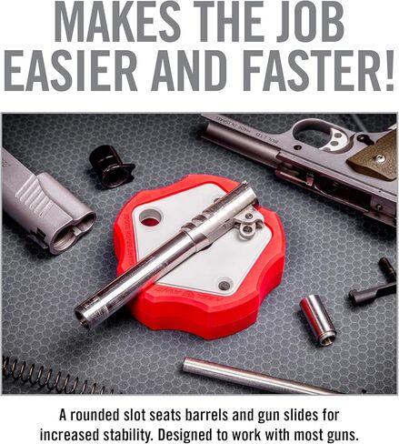 مجموعة ثقوب دوارة من Real Avid ومطرقة + كتلة مقعد مغناطيسية غير قابلة للانزلاق | 10 دبابيس معدنية مطلية بالنيكل، 4 رؤوس مطرقة قابلة للتبديل - النحاس والفولاذ والمطاط والنايلون وكتلة مقاعد غير قابلة للتشوه in Kuwait