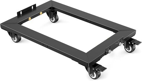 IMAYCC أثاث دوللي بعجلات 1200 رطل × 2 حزمة من محركات الأثاث مع حواجز وفرامل قابلة للرفع، وإطار فولاذي مقوى وعجلات لجميع التضاريس للأجهزة دوللي in Kuwait