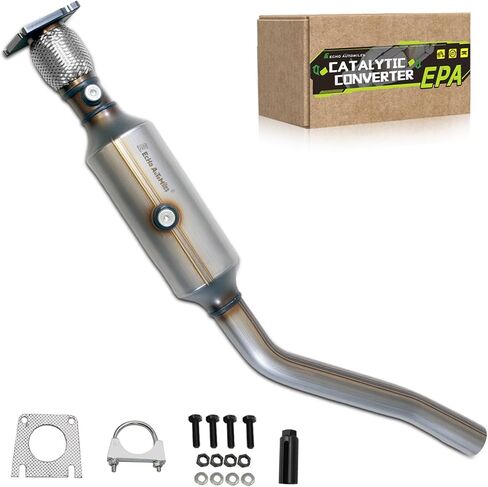 Catalytic Converter Compatible with Ford Focus 2012 2013 2014 2015 2016 2017 2018 L4 2.0L Catalytic Convertor EPA Compliant 16647 in Kuwait